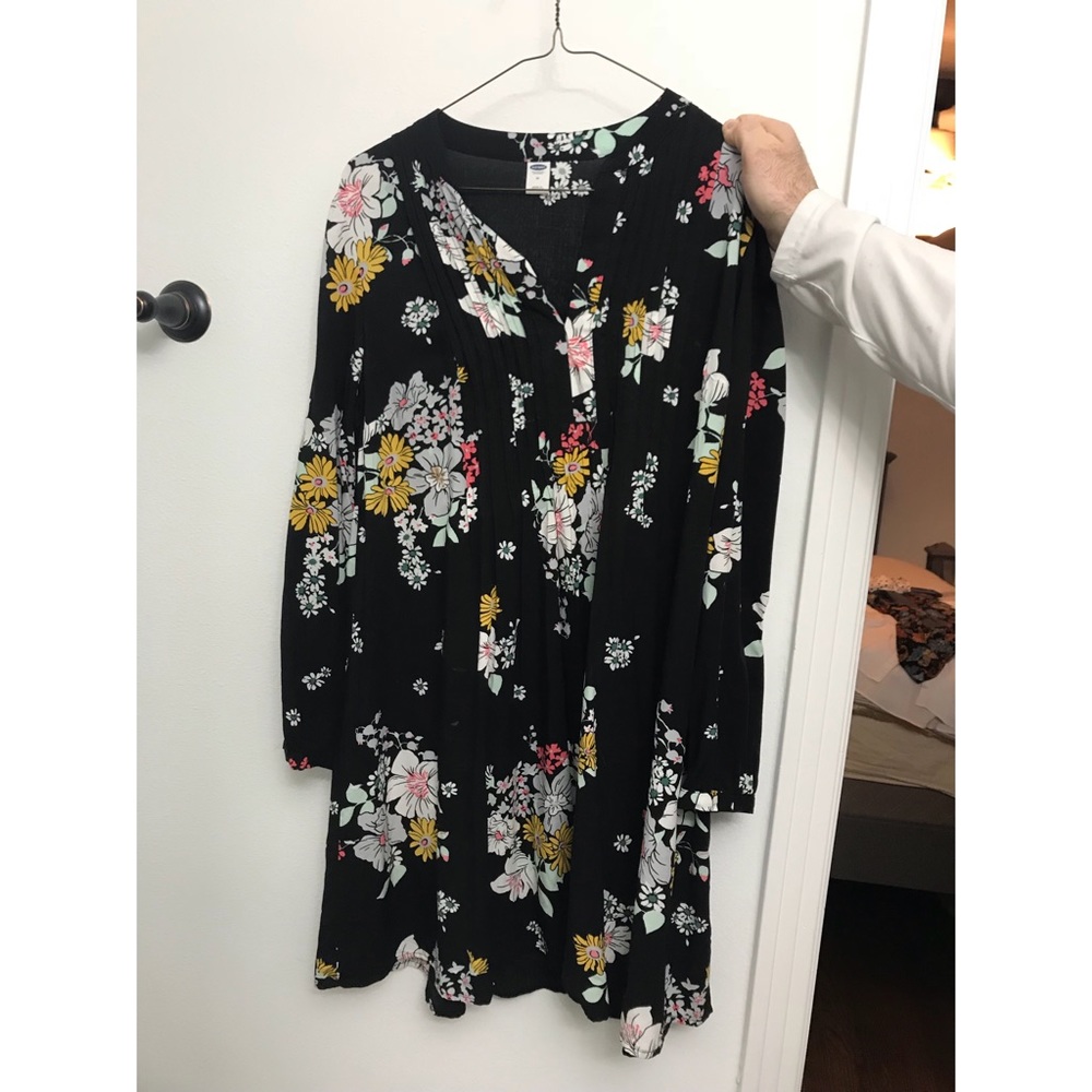 Floral fall dress